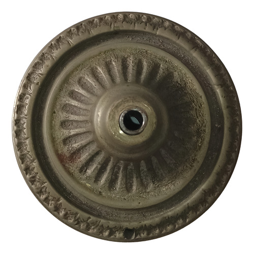Antigua Base De Bronce Para Velador (Usado)