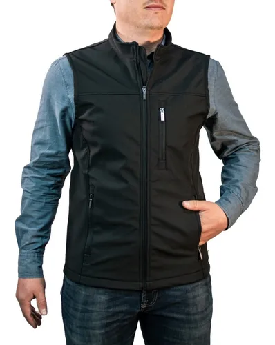 Chaleco Hombre - Casual Chaleco - Negro 