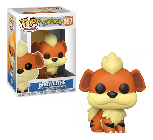 Funko Pop! Games: Pokémon - Growlithe #597 Original