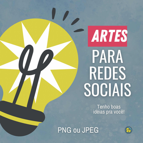 Artes + Legenda Para Redes Sociais - Png Ou Jpeg