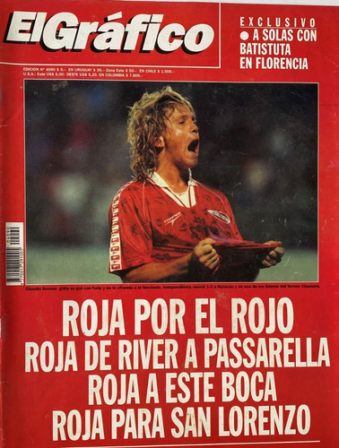 El Gráfico N° 4090  Revista Fútbol Argentino, Cb
