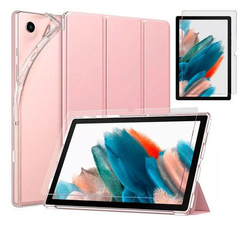Case Funda Para Galaxy Tab A8 10.5 X200 X205 + Mica Glass