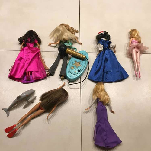 Muñecas Barbies Princesa Bailarina Playa Cantante Raras