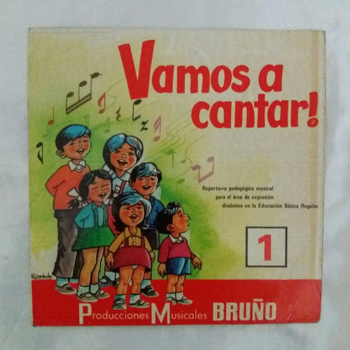 Vamos A Cantar Editorial Bruño Mini Lp