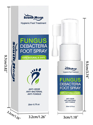 Aplicação Externa De Spray Para Pés Antibacteriano Spra Para