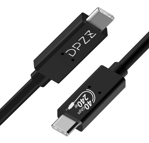 Cable Usb4 Para Thunderbolt 3/4, 2.6 Pies Usb C A Usb C Supr