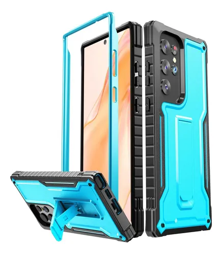 Fito Para Samsung Galaxy S23 Ultra Caso, Doble Capa A Prueba