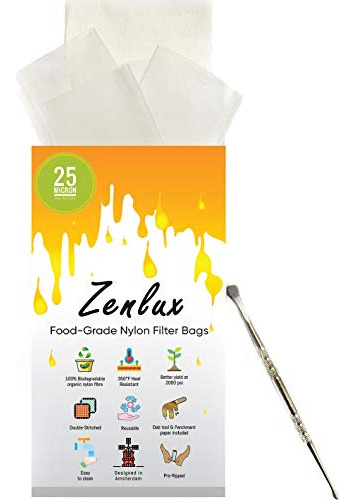 Zenlux Bolsas De Prensa De Colofonia De 2 X 4 Pulgadas, Paqu