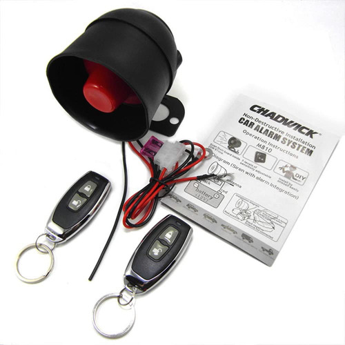 Yomtovm Sistema De Alarma De Coche De 12 V, Sirena Antirrobo