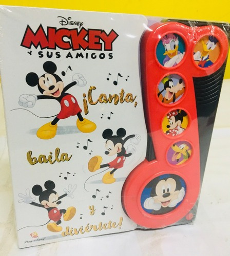 Libro Cuentos Mickey Mouse Canta Y Baila C/sonido Int 144041