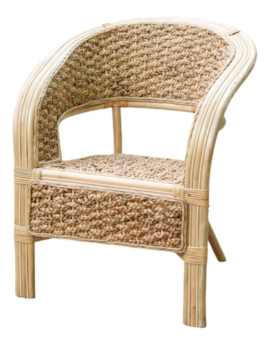 Sillon Prabu Claro Rattan Y Fibra Natural - Indonesia