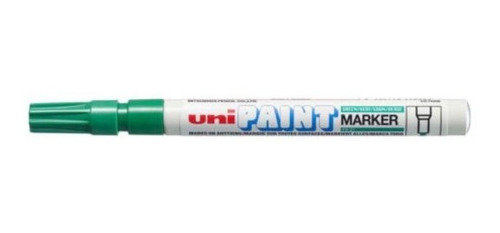 Marcador Uni Ball Uni Paint Px-21 Trazo 0,8 A 1,2mm Verde