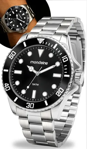 Relógio Prata Mondaine