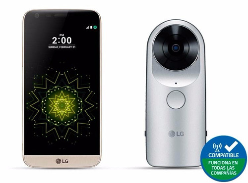 Pack LG G5 Se Gold + LG 360 Cam - Sellado - 12 Cuotas