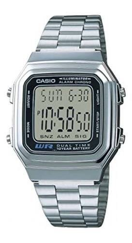 Casio Reloj Clásico De Cuarzo Para Hombre, Correa De Acero