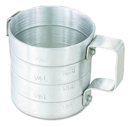 Browne M05 1 2 Qt Aluminio Seco Taza Medir