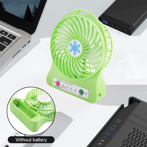 Ventilador Portátil Recargable, Enfriador De Aire, Ventilado