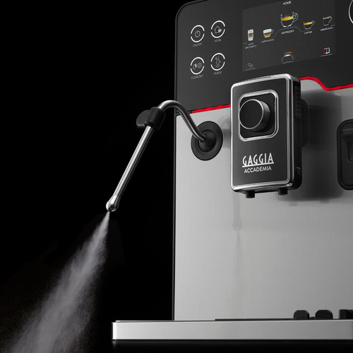 Gaggia - Accademia Steel Color Plateado