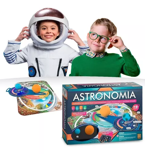 Astronomia Jogo de Ciência e Experiências deTabuleiro do Sistema