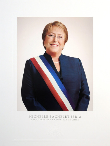 Fotografía Oficial Presidenta Bachelet 2014-2018