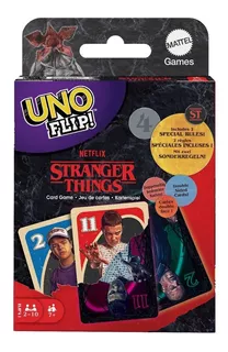 Mattel Uno flip! Stranger Things HJP41