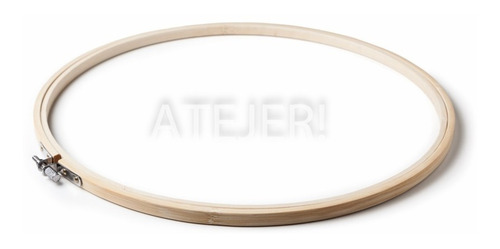 Imagen 9 de 9 de Bastidor De Bambú Para Bordar Con Tornillo De 7.5 Cm