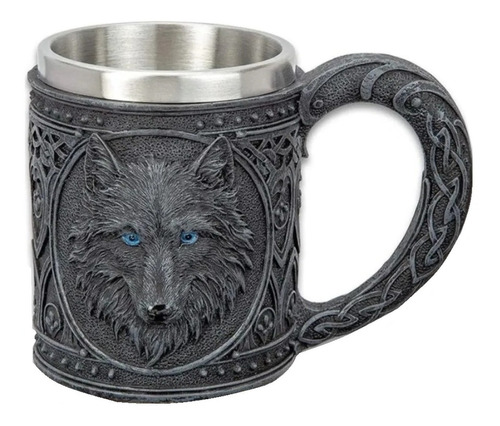 Tazon Grande Tazon Lobo Game Of Throne Tazon Mug Acero Inox