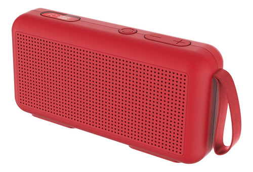 Altavoz Bluetooth Portatil Rojo Inalambrico Estereo Para Al