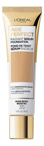 L'oreal Paris Age Perfect Base Suero Spf 50 Beige Nude