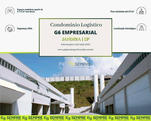 Imagem 1 de 17 de Galpão Para Alugar Em Jandira Sp - Ga0947