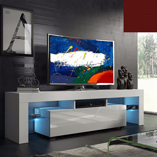 Soporte Led Tv 60/65/70 Con Luces Rgb Centro Entretenimiento