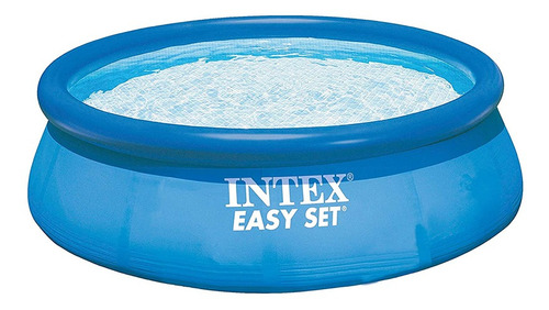 Piscina Easy Set Inflable Intex 457x107cm Color Azul