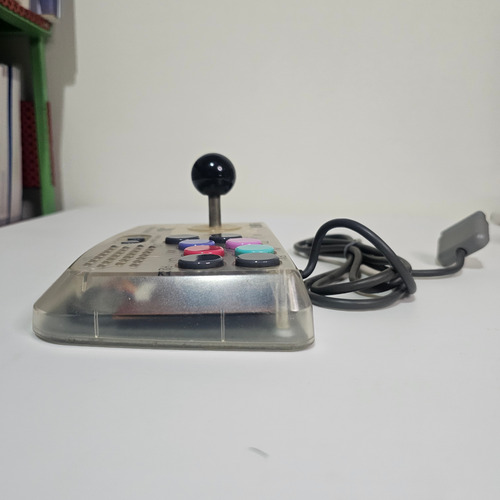 Hori Compact Joystick - Arcade Stick Playstation Ps1 Transparente (Usado)