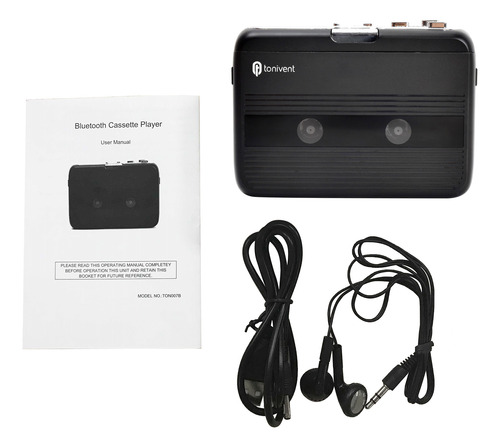 Rádio Fm De Gravação De Fita Mini Cassette Player Com 3,5 Mm