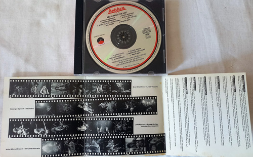 Cd Dokken - Beast From The East 1era Ed Japonesa Heavy Metal (Usado)