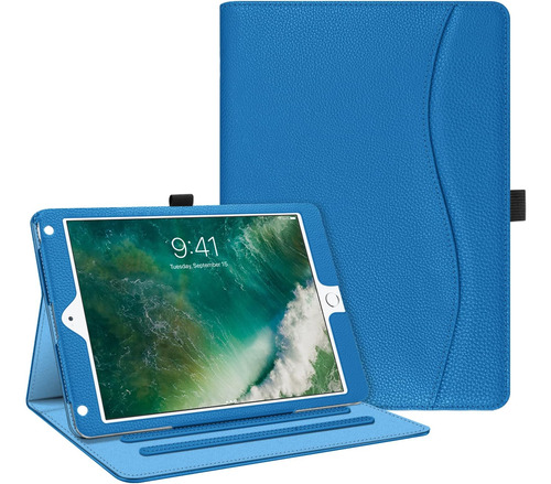 Fintie Funda P/ iPad 6.° 5.° Gen 9.7 Air 1 Y 2 Azul Real