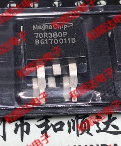 Imagen 1 de 1 de 70r380p Mme70r380p Transistor Mosfet 750v 11a To263 Ecu Auto