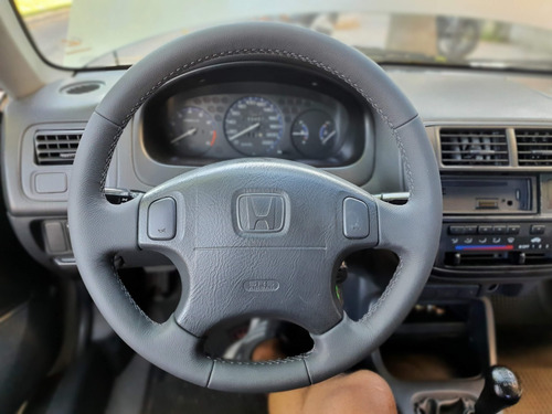 Tapizado Volante De Cuero Original Para Honda