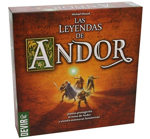 Las Leyendas De Andor Juego De Mesa En Español