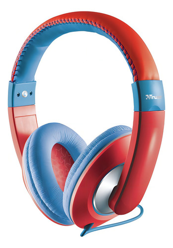 Audifonos Para Niños Trust Sonin Color Rojo