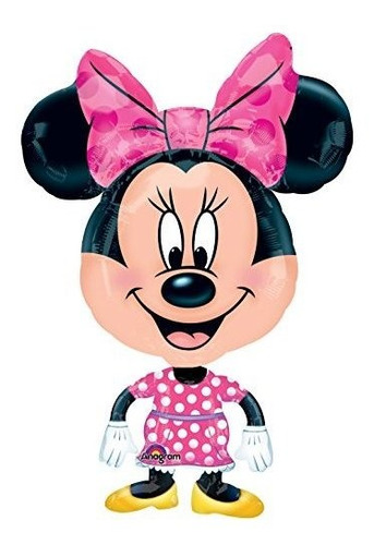Anagram International Minnie Mouse Balloon Buddy Air Walker,