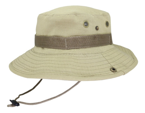 Sombrero Australiano Ripstop Con Ajuste Ideal Pesca Camping