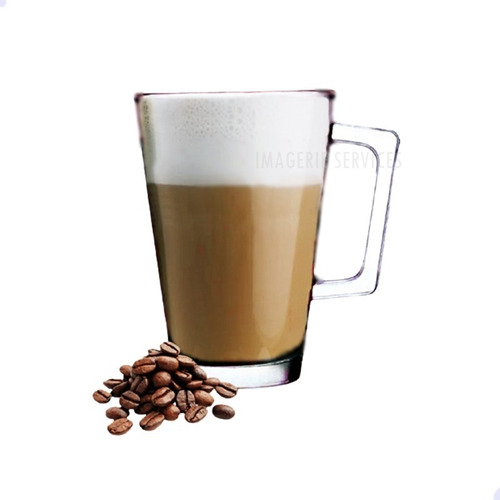 Set 3 Jarros Tazas Mug Cafe Latte Con Platitos De Acero 