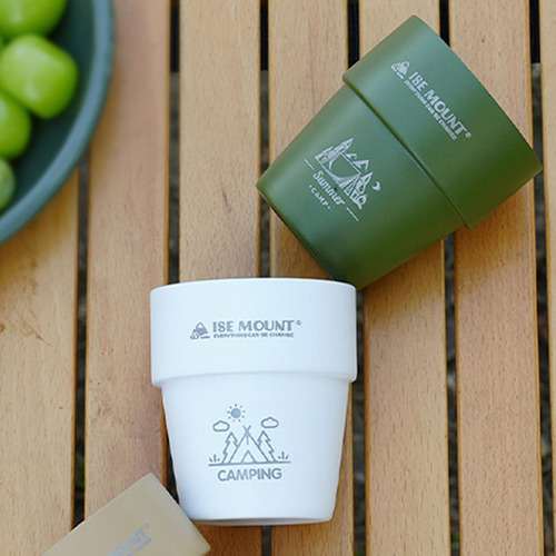 Caneca De Café Para Acampamento, Caneca De Água, Verde