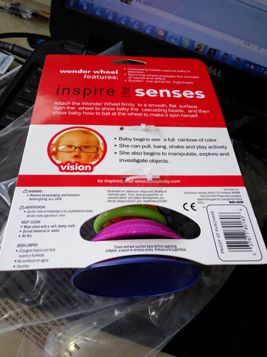 Juguete Para Bebé Ferris Wheel De Tres Colores Con Ventosa Y
