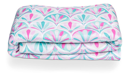 Íntima Hogar Juego De Edredón Deco Mat/queen 2 Vistas Color Multicolor Diseño De La Tela Estampado