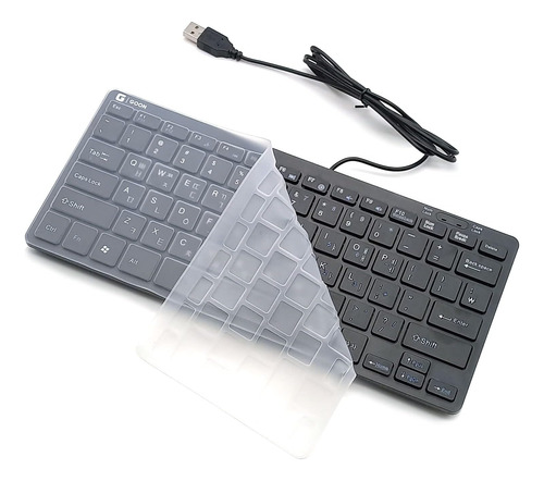 Mini Teclado Con Cable (coreano-inglés) Ligero, Portátil, 78