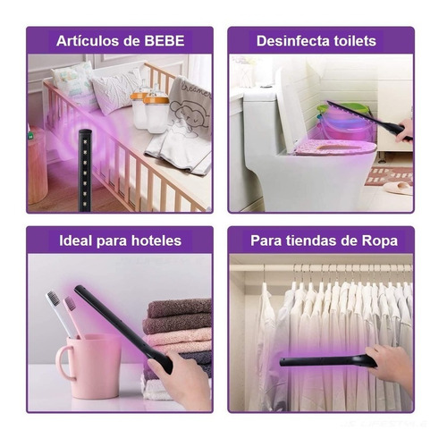 Lampara De Desinfección Luz Ultravioleta Uvc Germicida