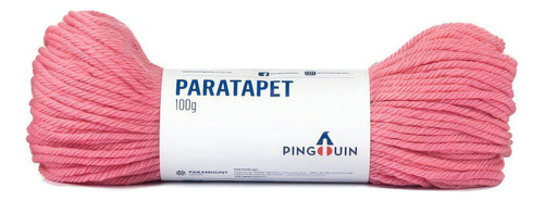 Fio/lã Pingouin Paratapet 100% Lã 100gr 100m (tex1000) Cor Pink - 0306