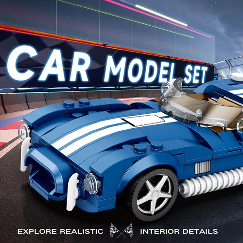Juguetes Para Niños Con Bloques De Construcción Ac Cobra, Mo